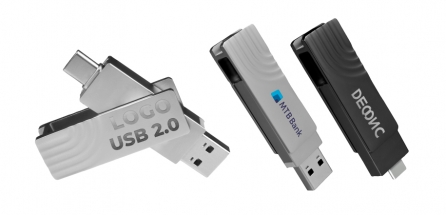 Флешка "Fast" USB 2.0 / Type C для смартфона/планшета/компьютера
